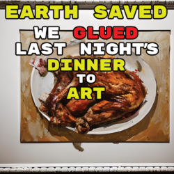 Earth Is Saved! Dinner Meets Art