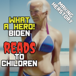 Biden Reads To The Kids!