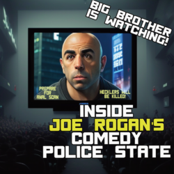 Inside Joe Rogan’s Comedy Police State